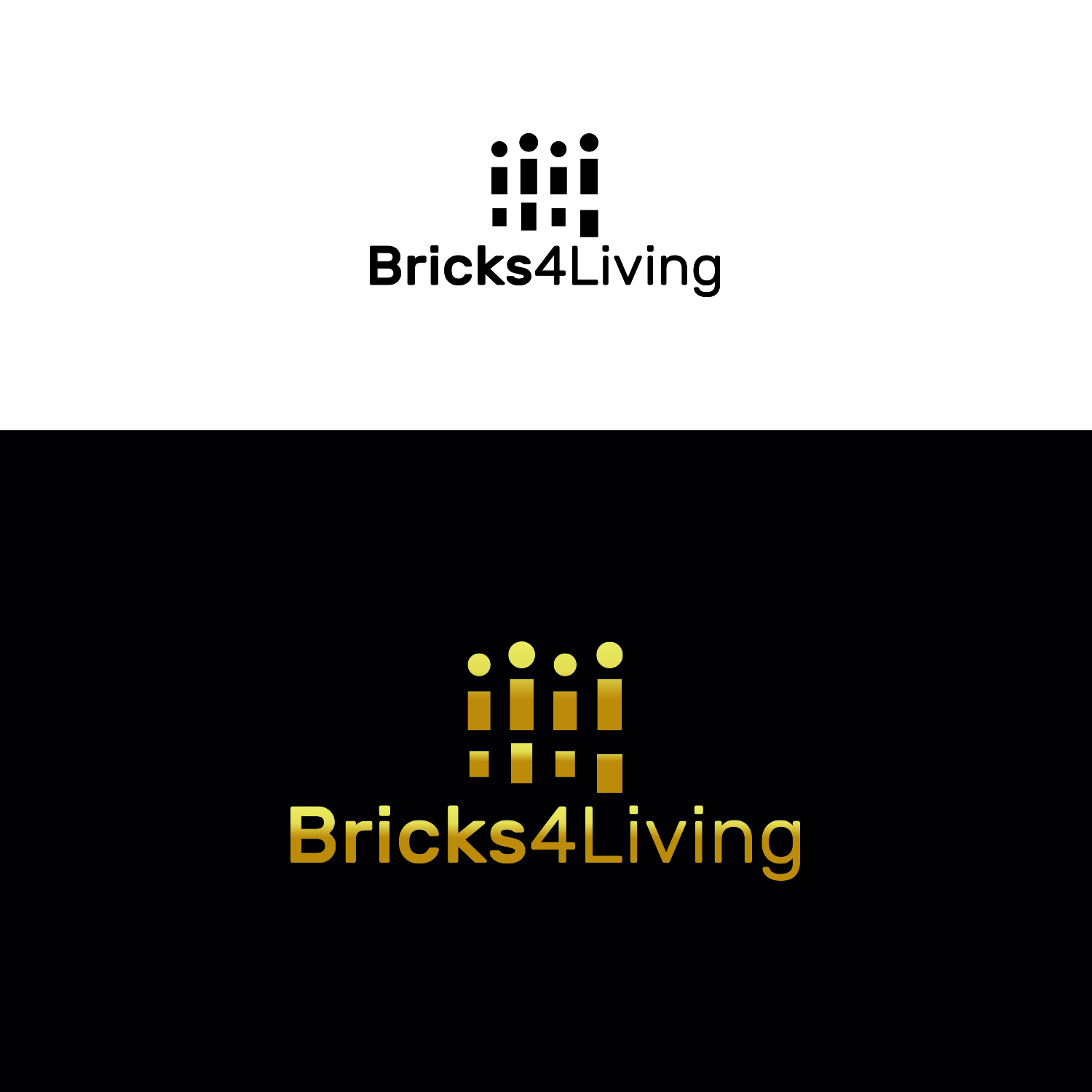 Logo-Design von MG.graphics für Bricks4living | Design #26118198