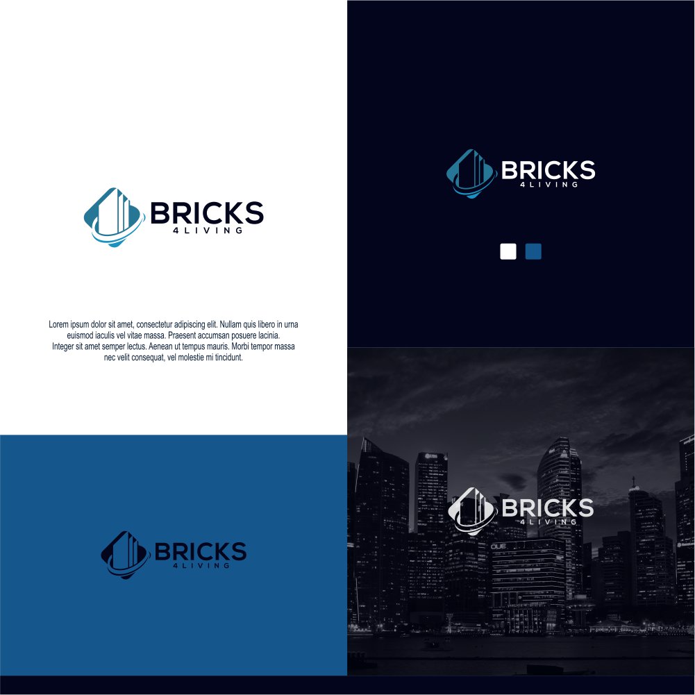 Diseño de Logo por Javier Ivan Zamorano para Bricks4living | Diseño #26139900