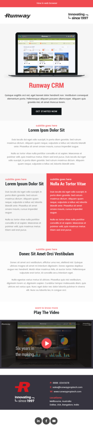 Newsletter Design by Expert Designer