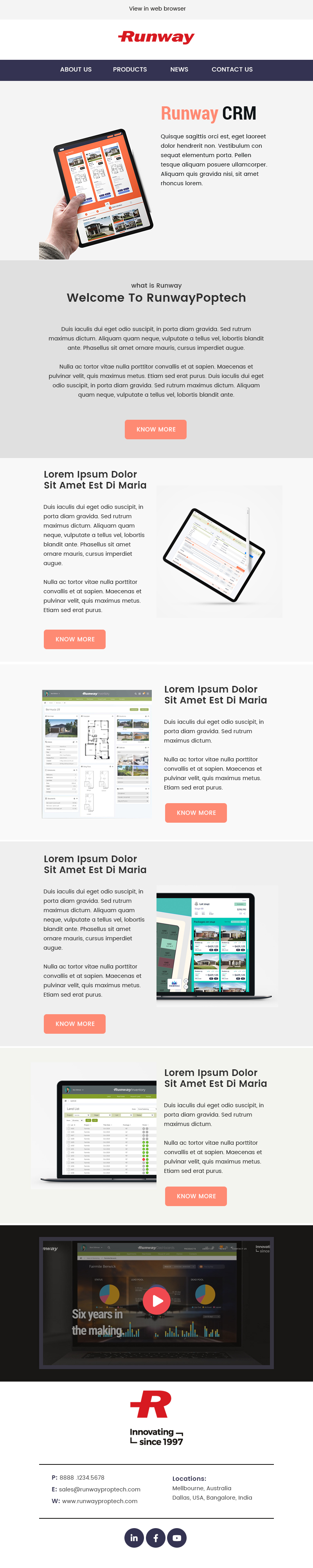 Newsletter Design by Expert Designer for this project | Design #26114894