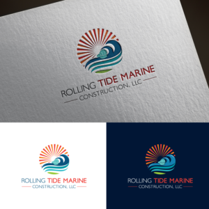 Rolling Tide Marine Construction, LLC | Logo-Design von sankar999