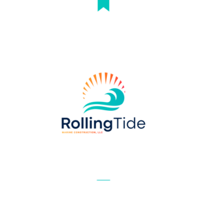 Rolling Tide Marine Construction, LLC | Logo-Design von JBalloon Design