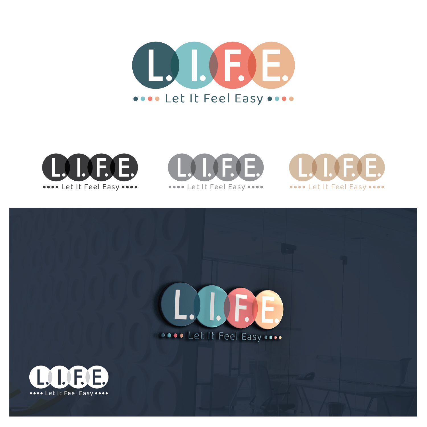 Logo Design by Maxo-Biz for Let It Feel Easy | Design #26141669