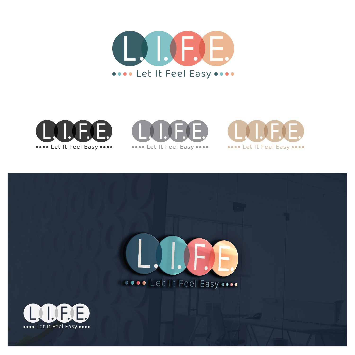 Logo Design by Maxo-Biz for Let It Feel Easy | Design #26141671