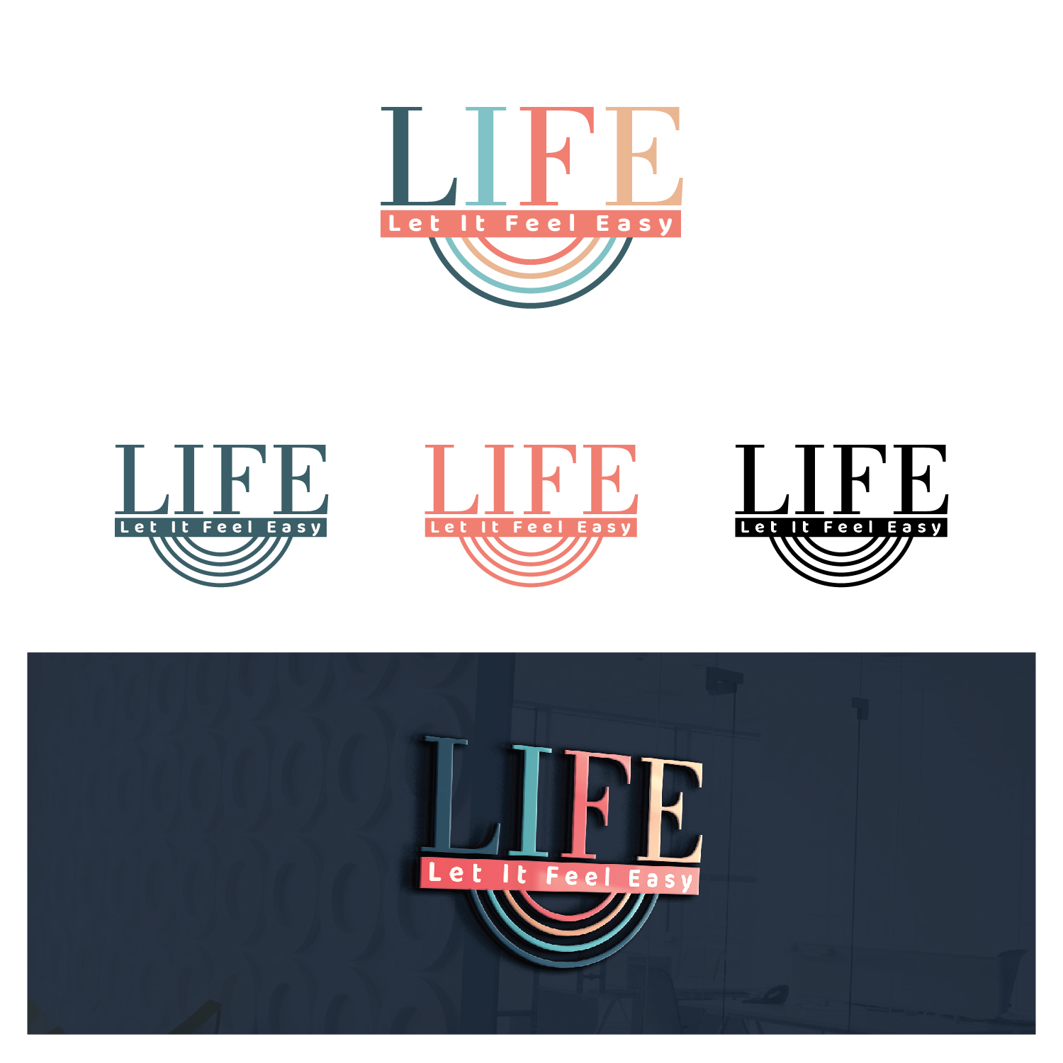 Logo Design by Maxo-Biz for Let It Feel Easy | Design #26147665