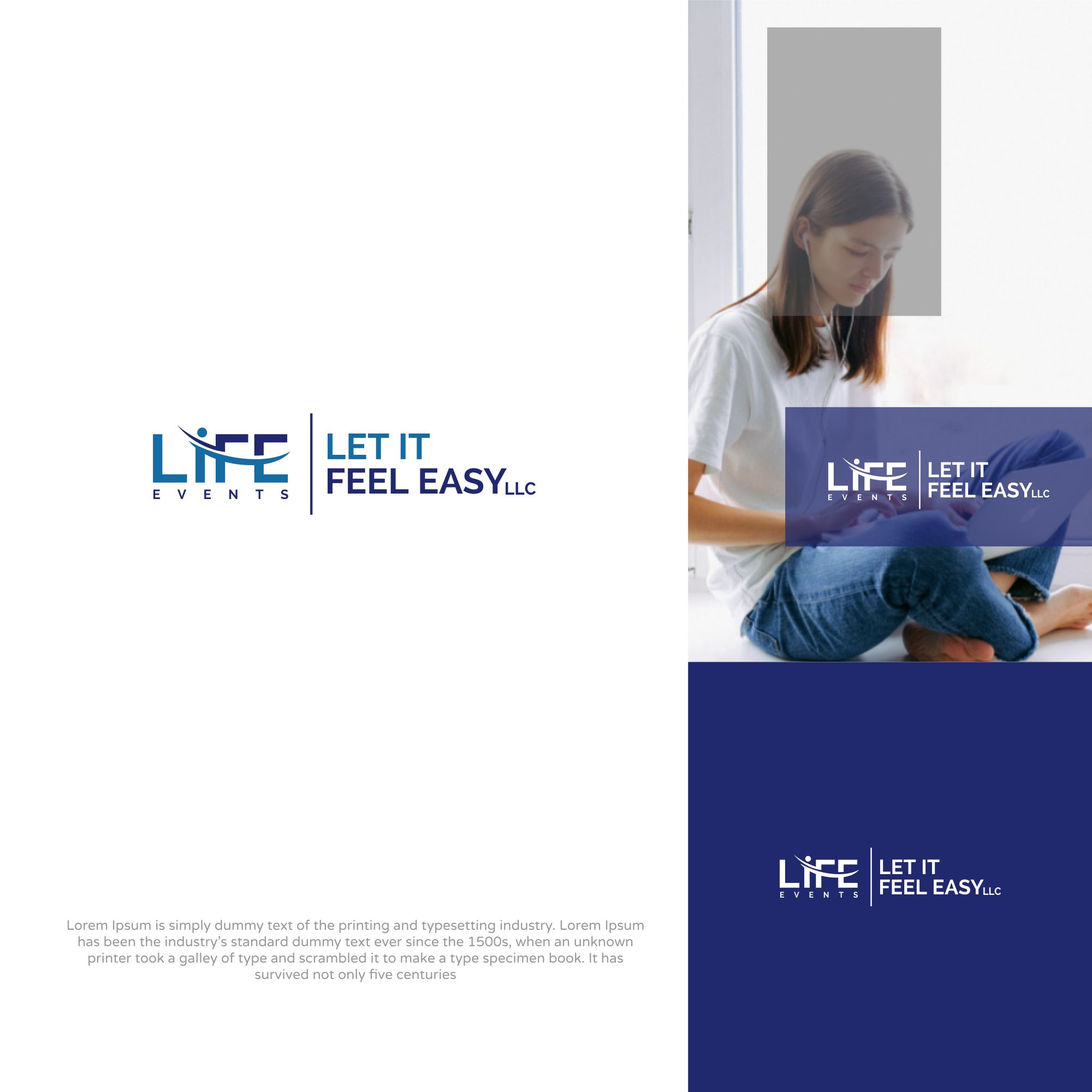 Logo Design by SigmaStudio for Let It Feel Easy | Design #26109387