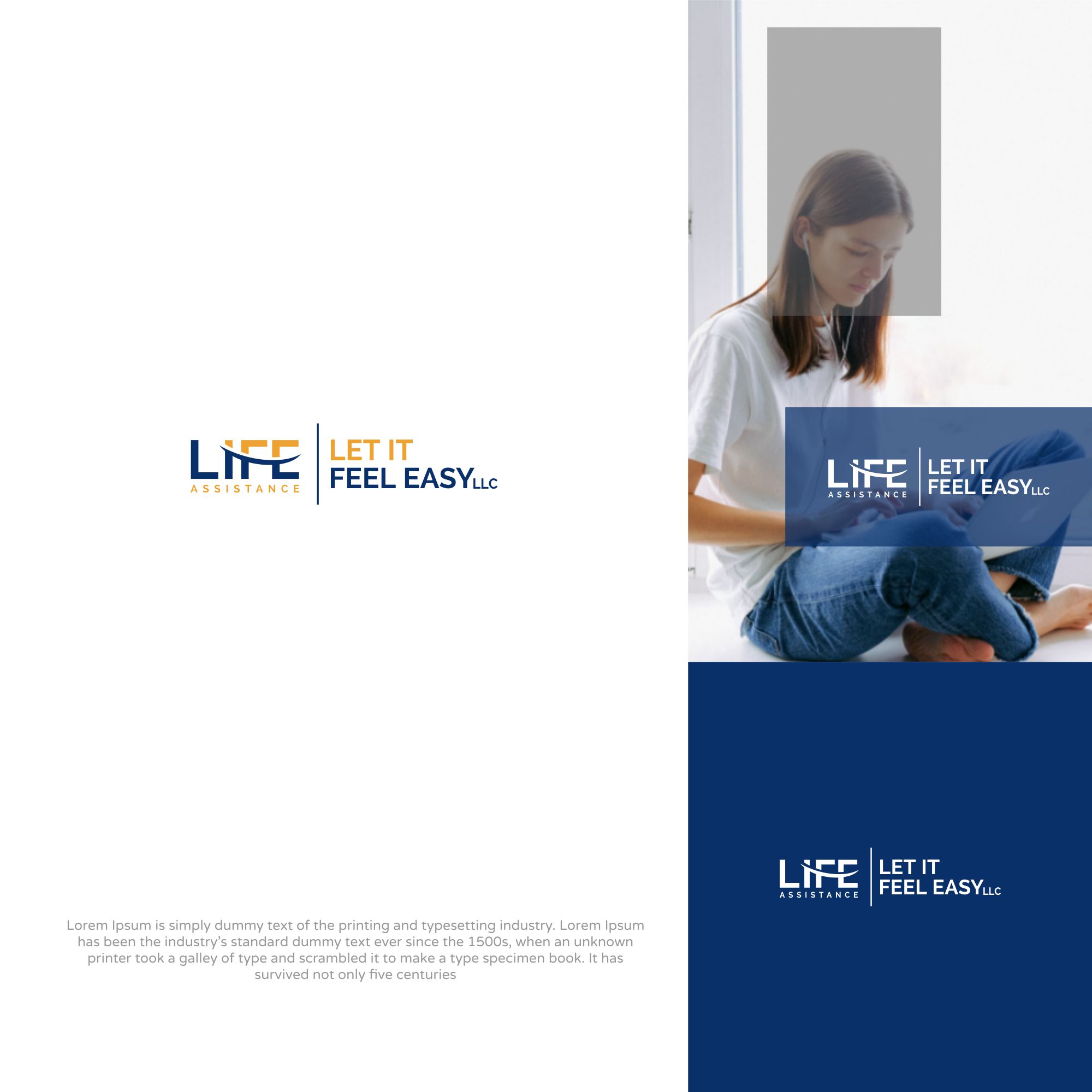Logo Design by SigmaStudio for Let It Feel Easy | Design #26109393