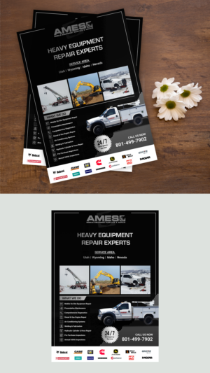 Ames Mobile needs a flashy flyer to capture new clients. | Flyer-Design von Deepak_9_Malhotra