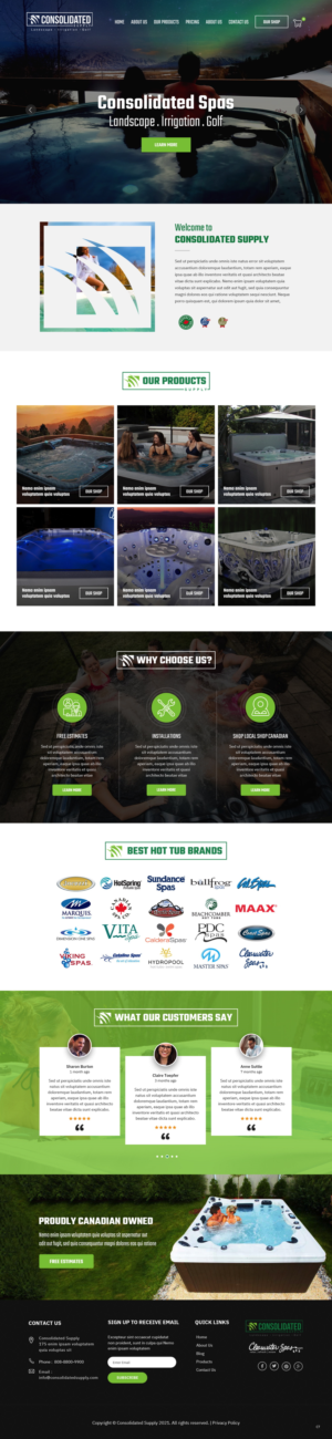 Web Design by pb for this project | Design: #26111689