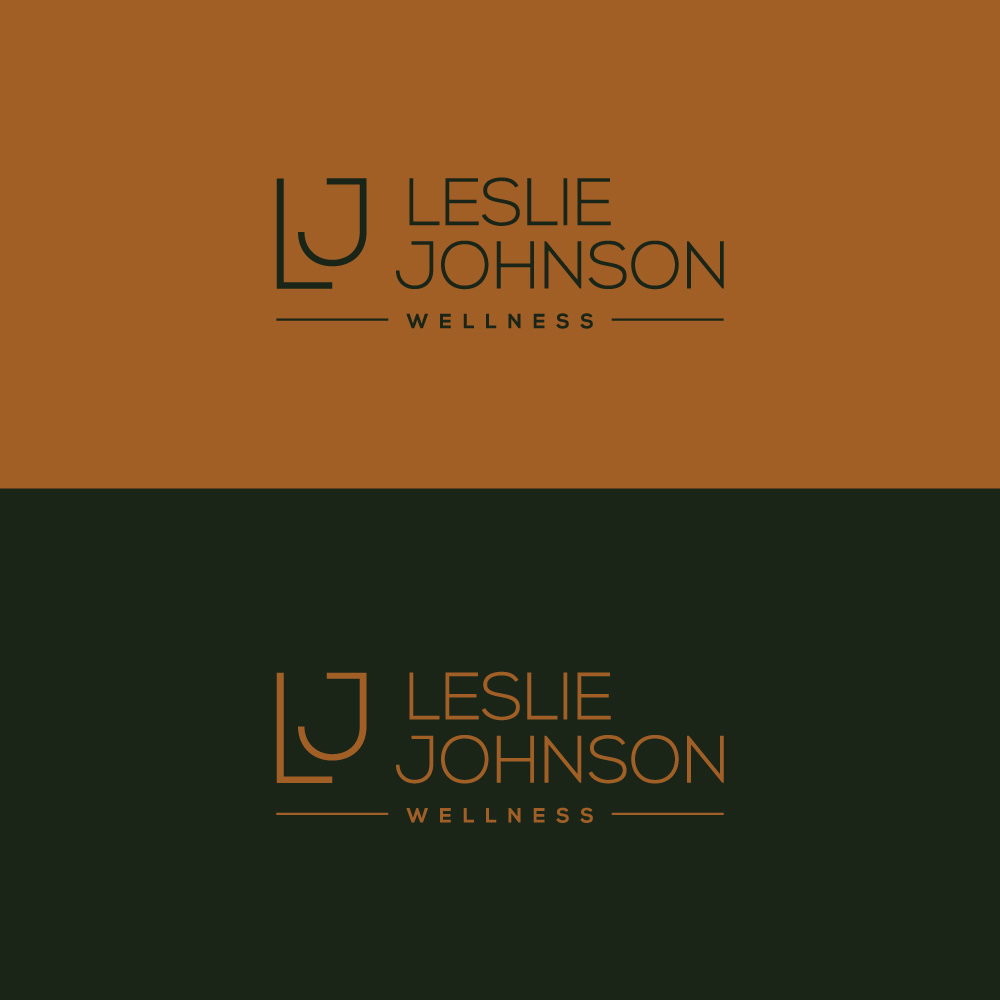 Logo Design by Sujit Banerjee for Leslie Johnson Wellness | Design #26110797