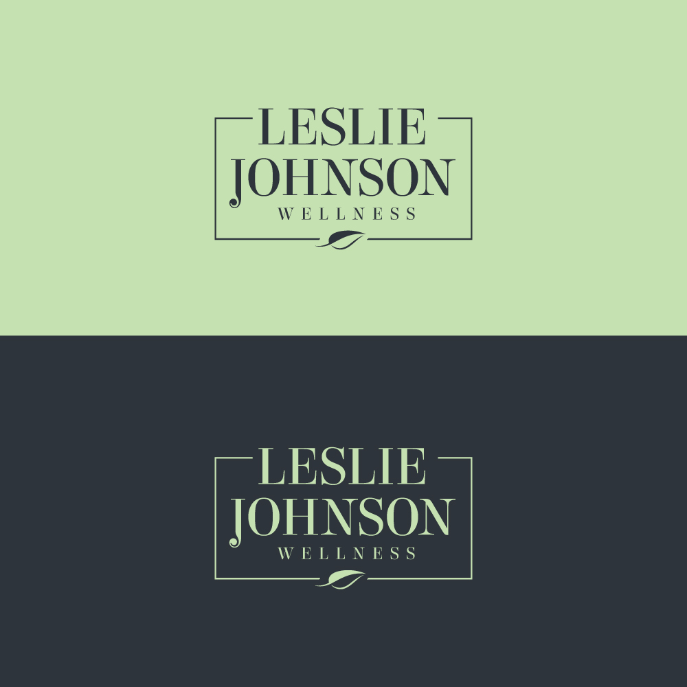 Logo-Design von Sujit Banerjee für Leslie Johnson Wellness | Design #26110798
