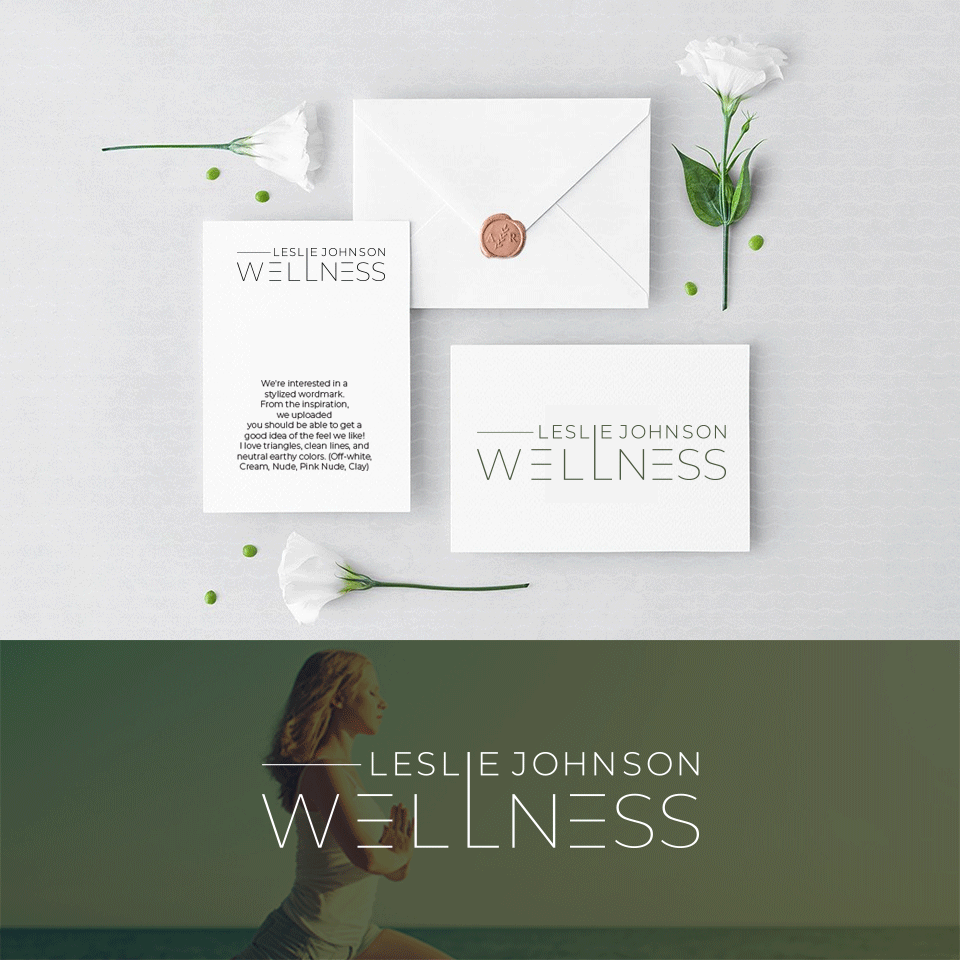 Logo Design by fardush Graphic for Leslie Johnson Wellness | Design #26145432
