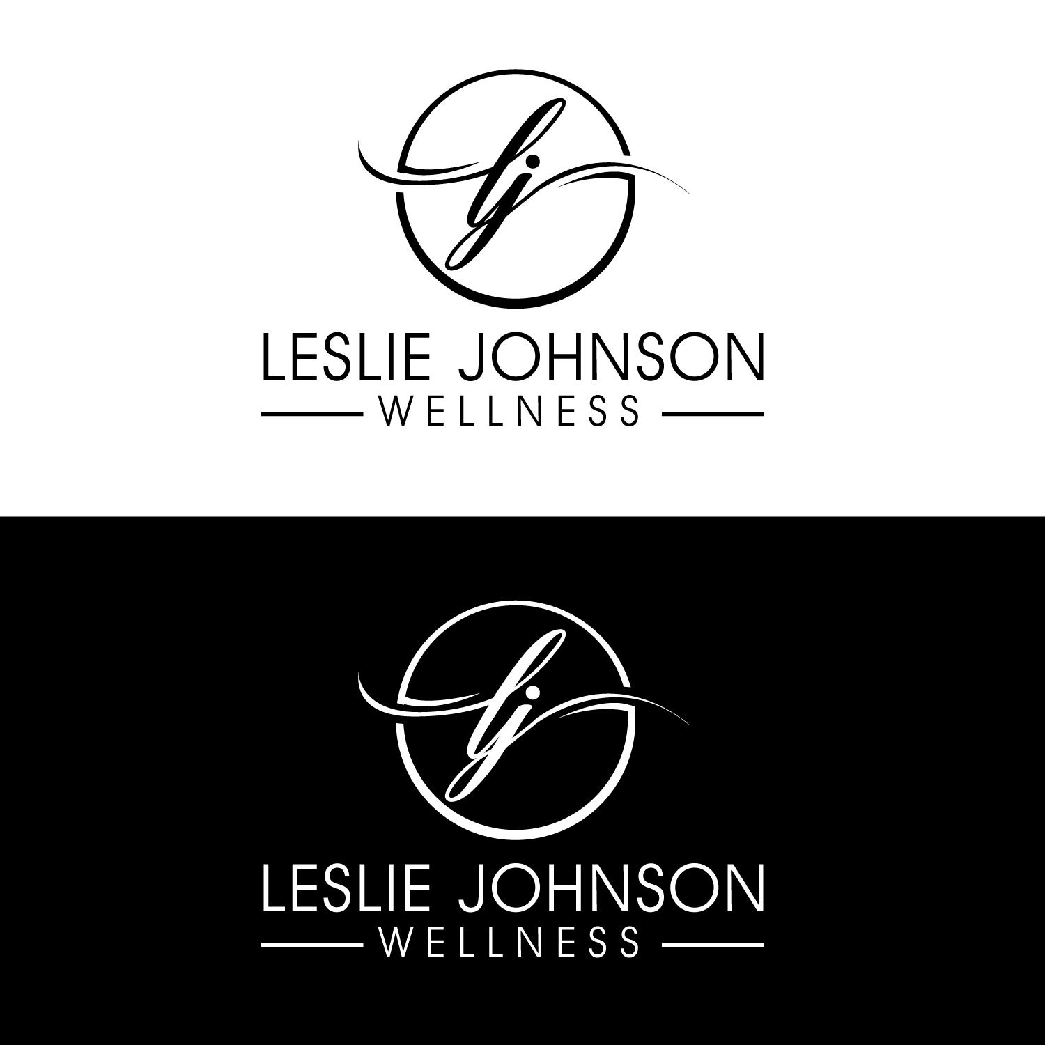Logo Design by GODDREAMCREATION for Leslie Johnson Wellness | Design #26141391