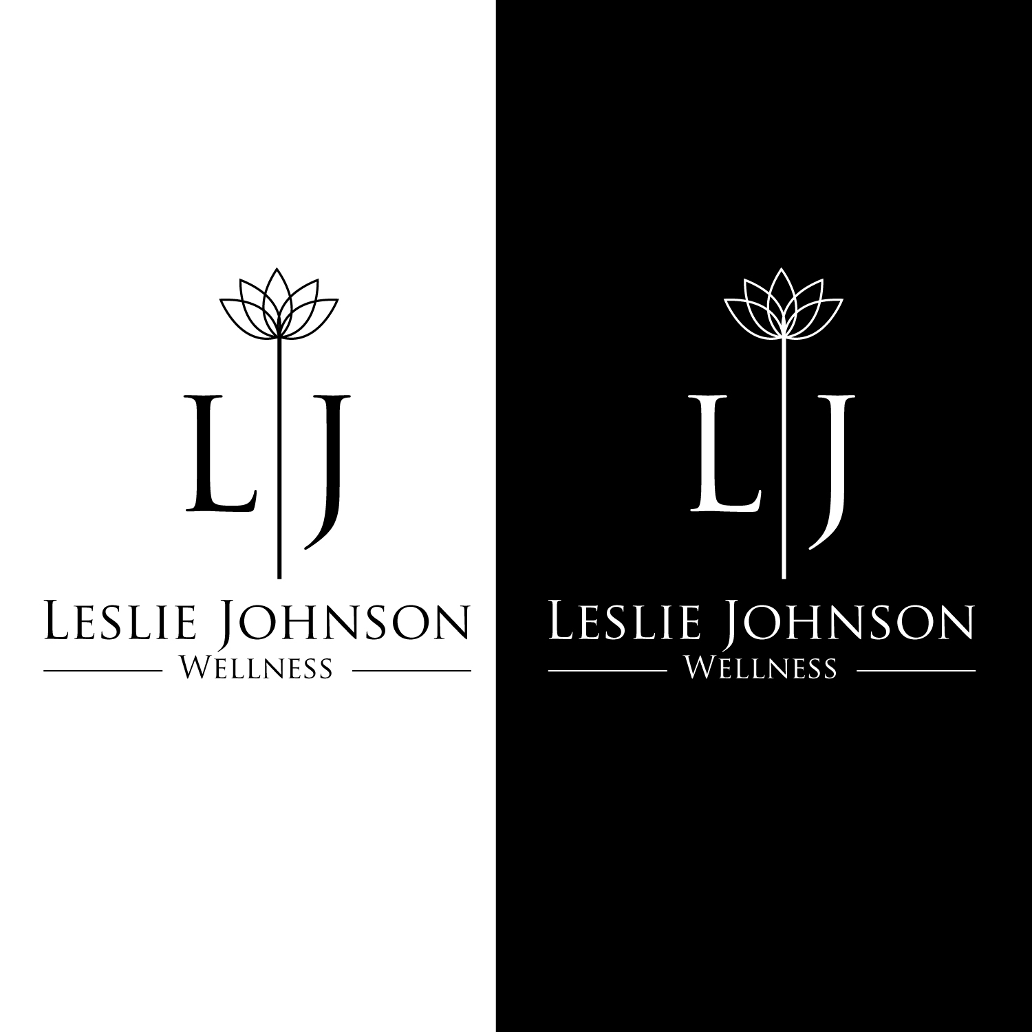Logo Design by GODDREAMCREATION for Leslie Johnson Wellness | Design #26141393