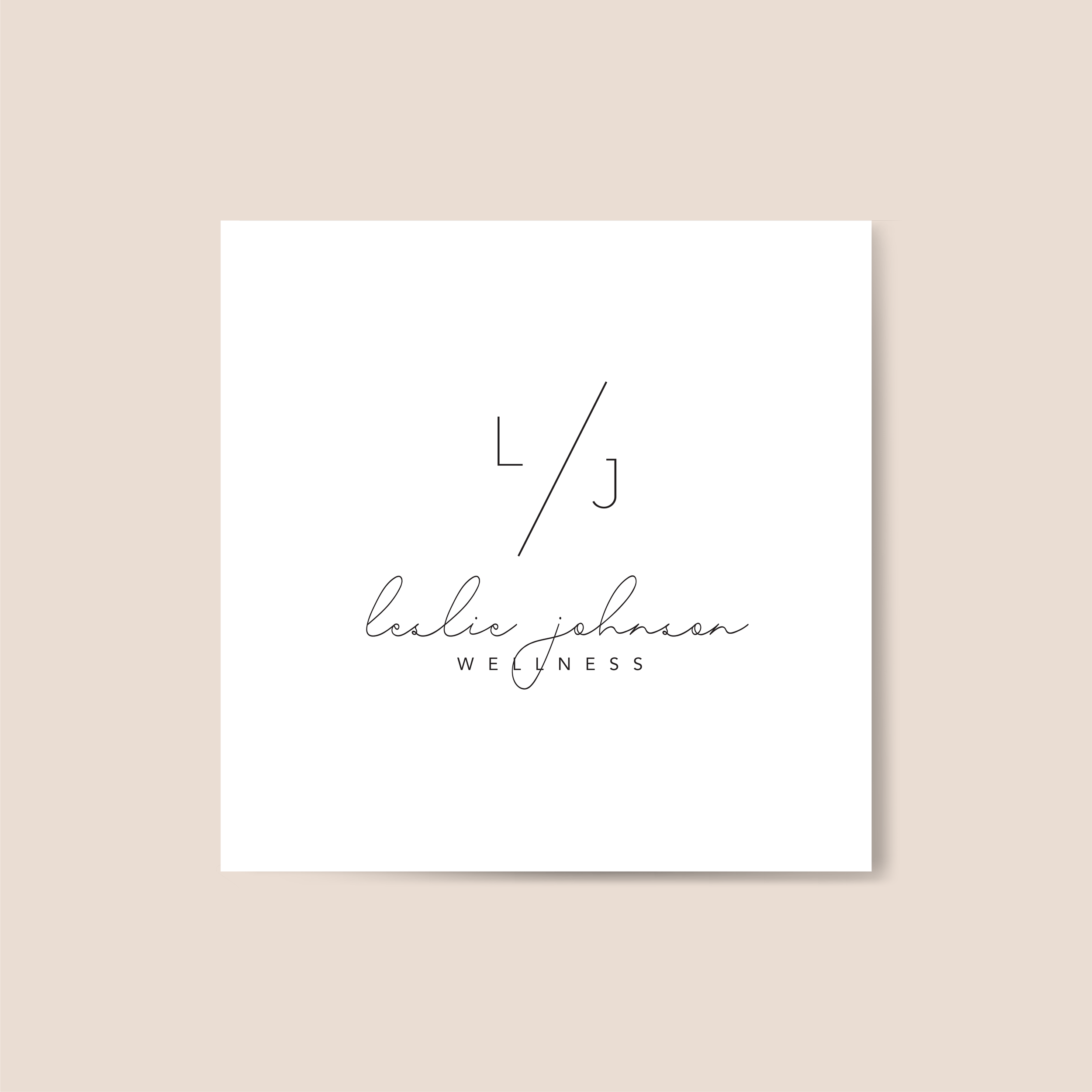 Logo Design by zaria. for Leslie Johnson Wellness | Design #26113924