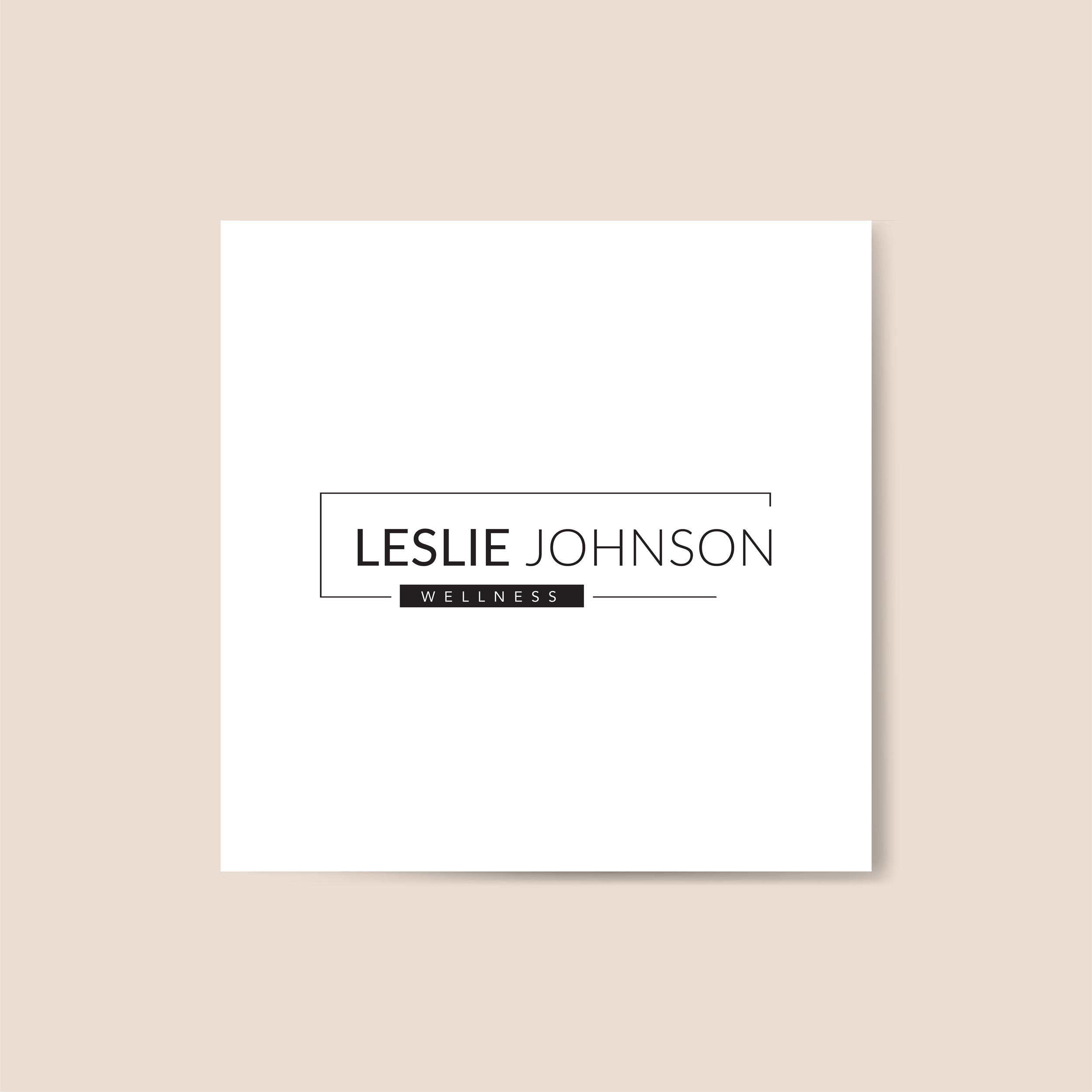Logo Design by zaria. for Leslie Johnson Wellness | Design #26113927