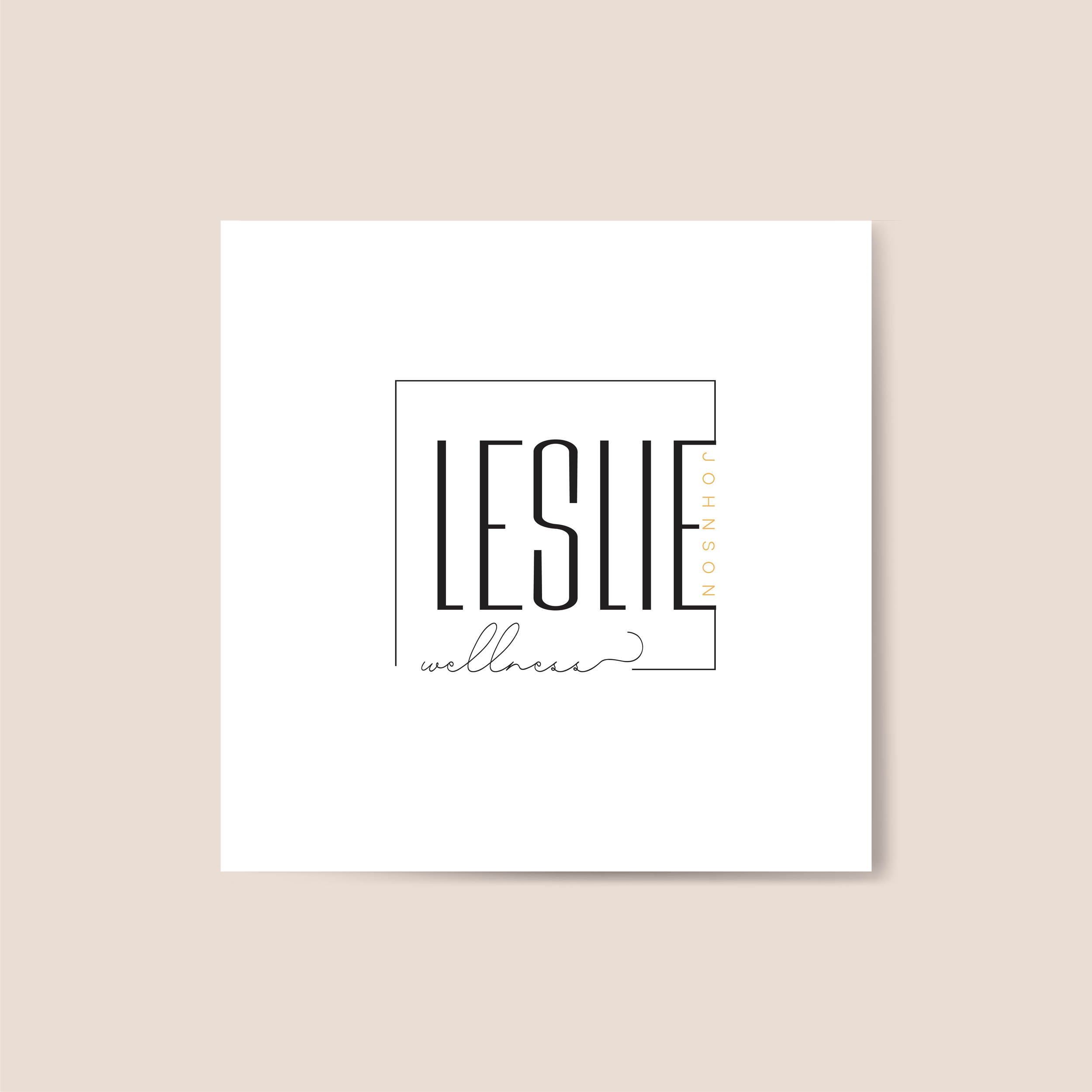 Logo Design by zaria. for Leslie Johnson Wellness | Design #26113928