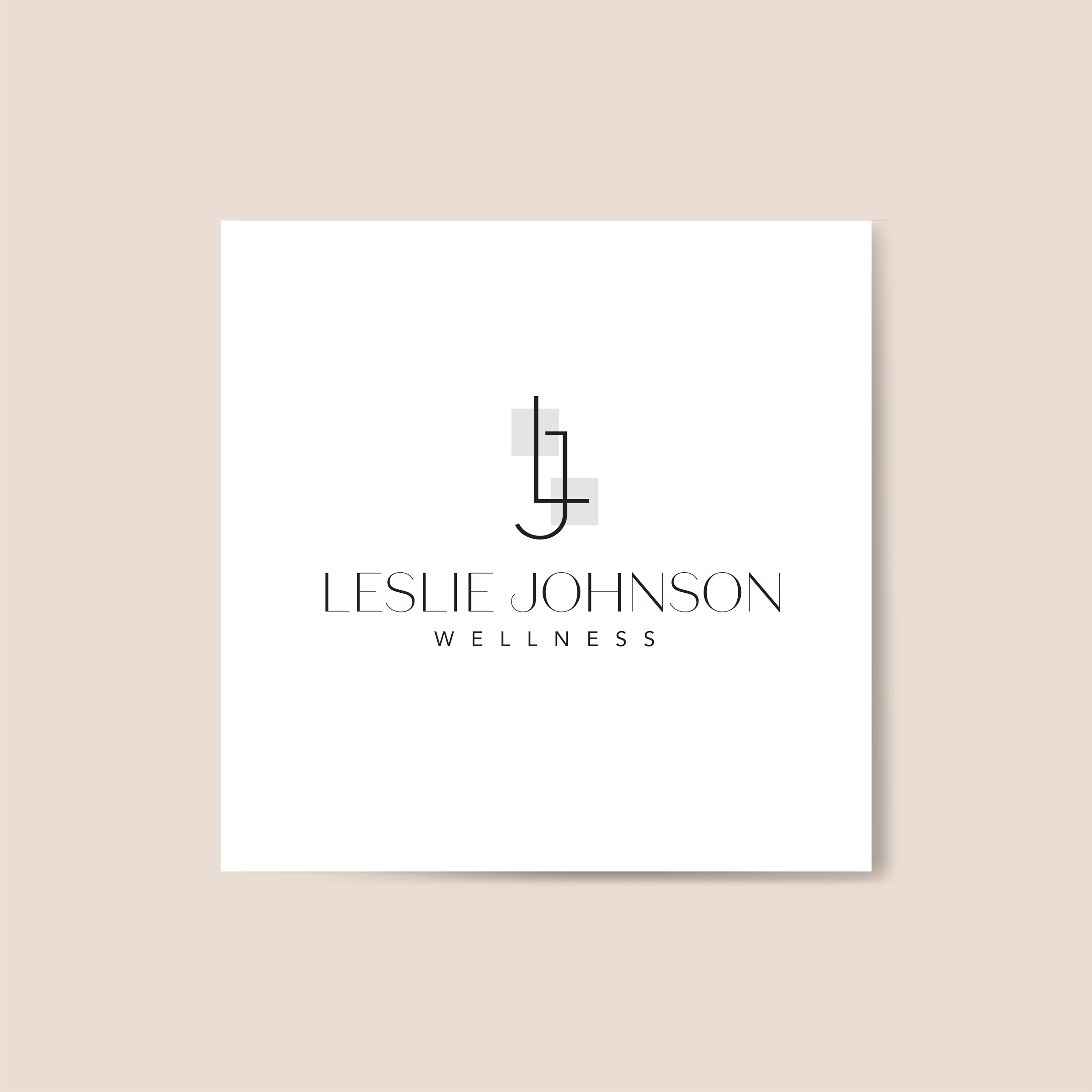 Logo Design by zaria. for Leslie Johnson Wellness | Design #26113931