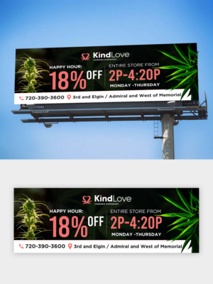 Diseño de Cartelera por debdesign para Kind Love | Diseño: #26130120