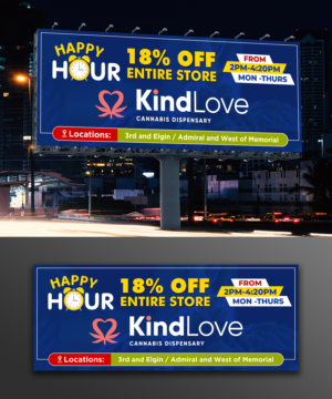 Kind Love Billboard | Design de Panneau par ecorokerz