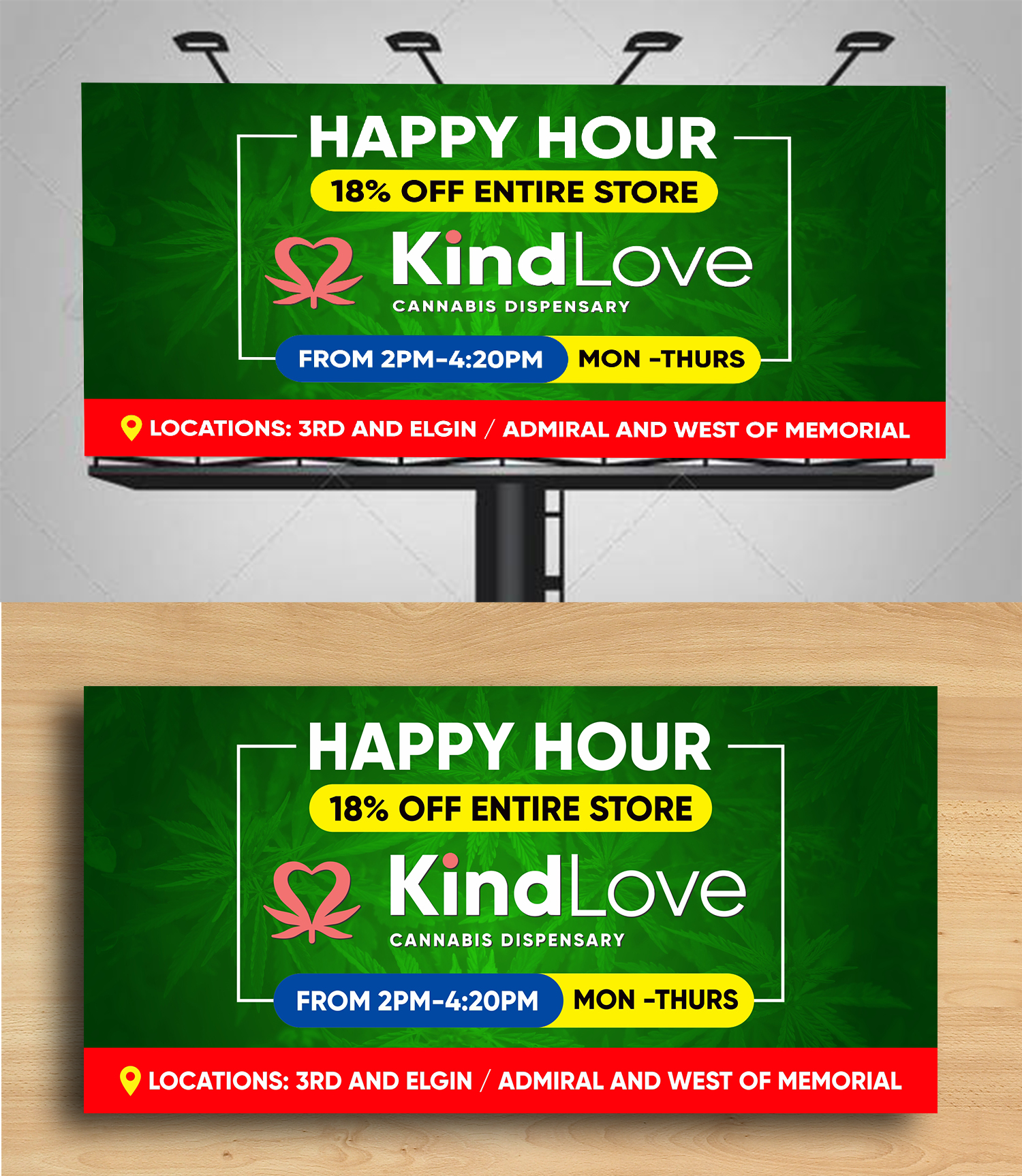 Billboard Design by ecorokerz for Kind Love | Design #26110754