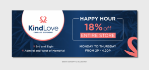 Design de Panneau par D Creative pour Kind Love | Design #26110497