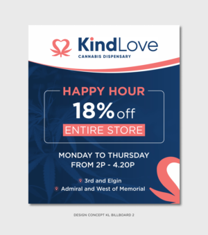 Billboard Design by D Creative for Kind Love | Design: #26110522