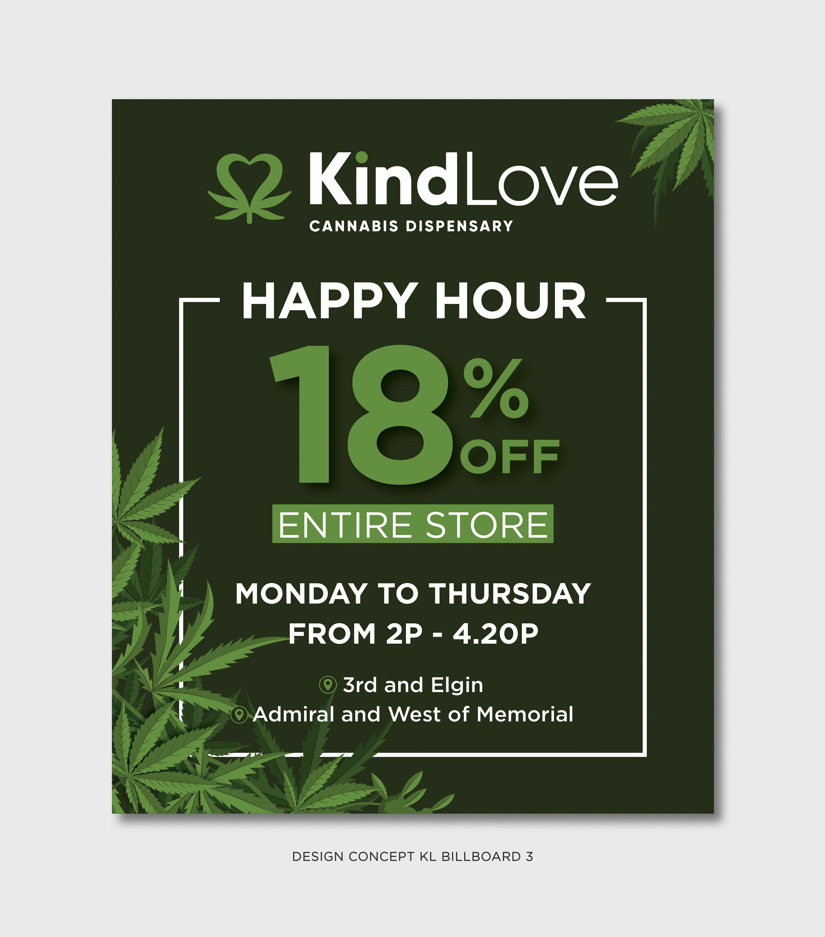 Billboard Design by D Creative for Kind Love | Design #26110888