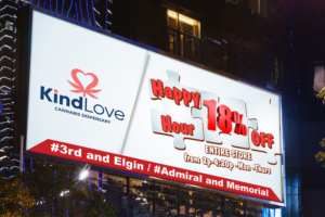 Billboard Design by Petter Goms for Kind Love | Design: #26109155