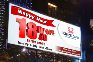 Billboard Design by Petter Goms for Kind Love | Design: #26109442