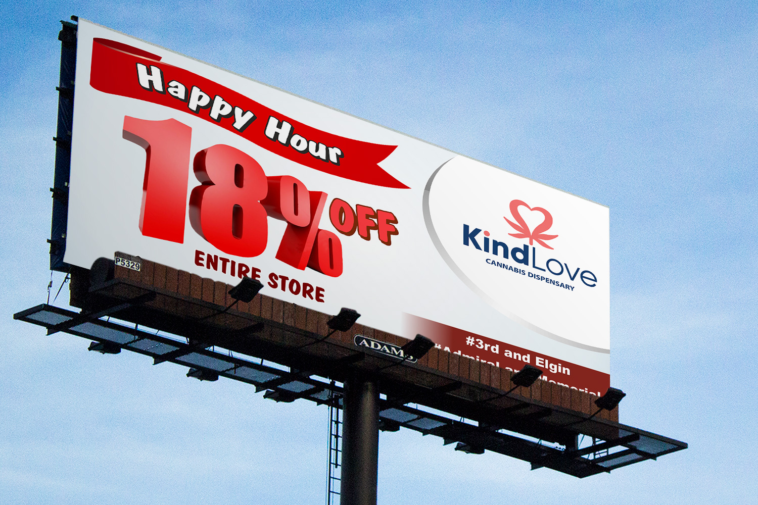 Billboard Design by Petter Goms for Kind Love | Design #26109443