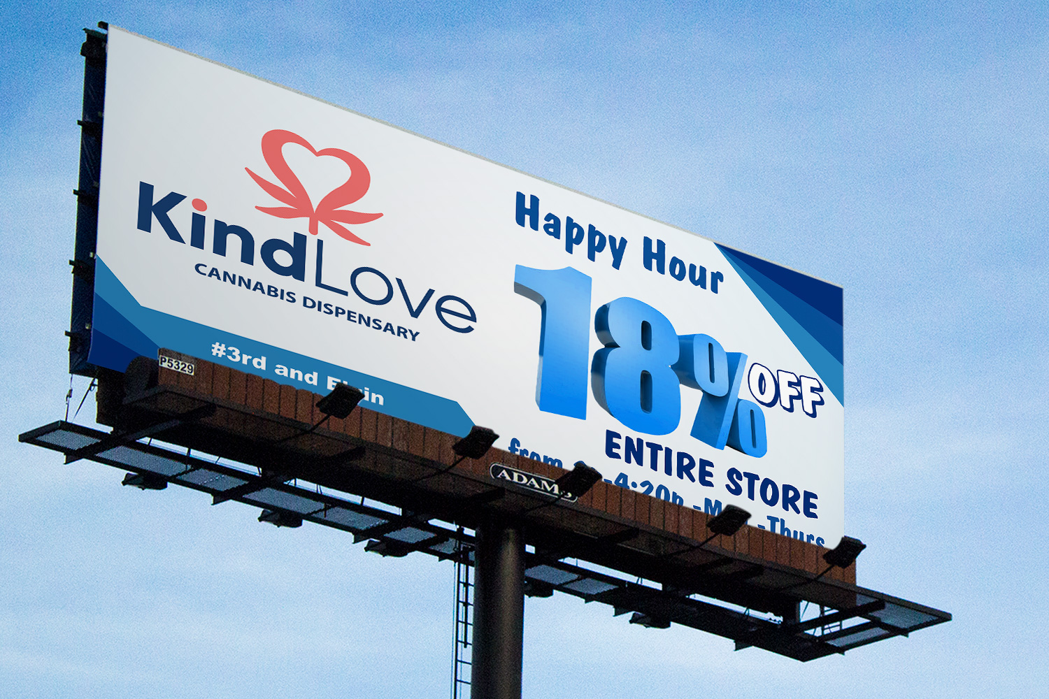 Billboard Design by Petter Goms for Kind Love | Design #26109582
