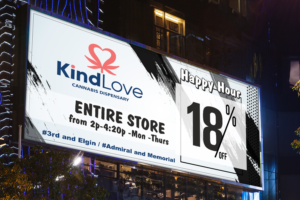 Billboard Design by Petter Goms for Kind Love | Design: #26109746