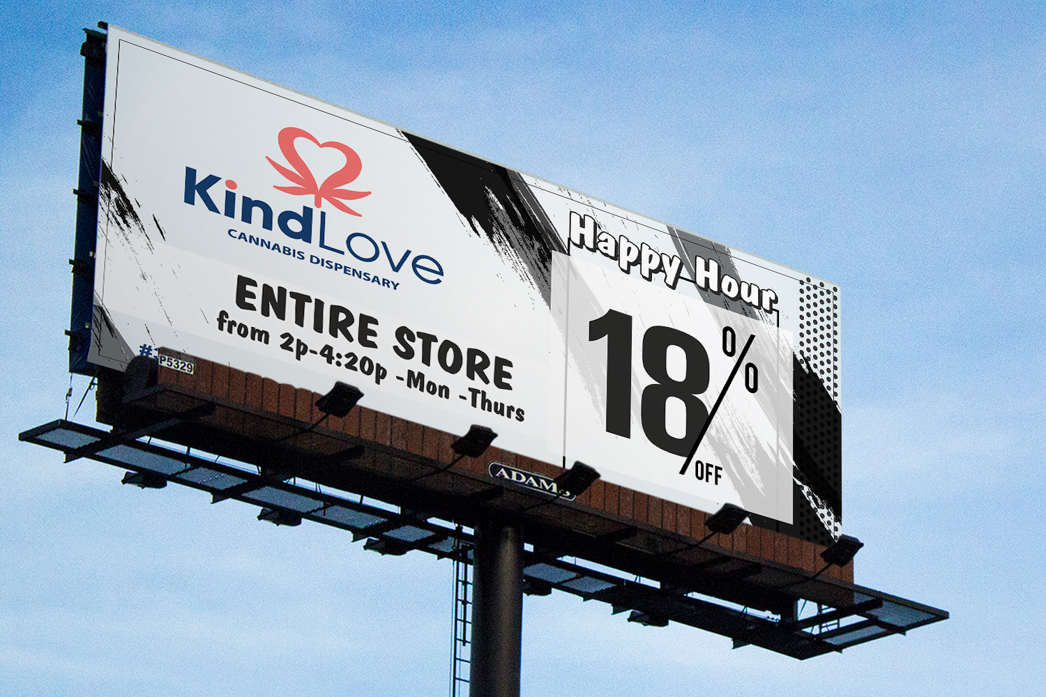 Billboard Design by Petter Goms for Kind Love | Design #26109747