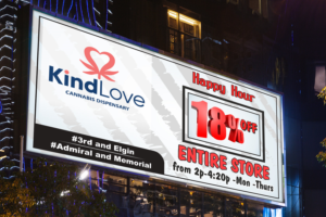 Diseño de Cartelera por Petter Goms para Kind Love | Diseño: #26111454