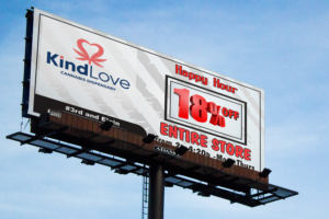 Kind Love Billboard | Design de Panneau par Petter Goms
