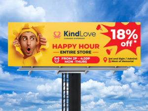 Kind Love Billboard | Design de Panneau par Aurora:)