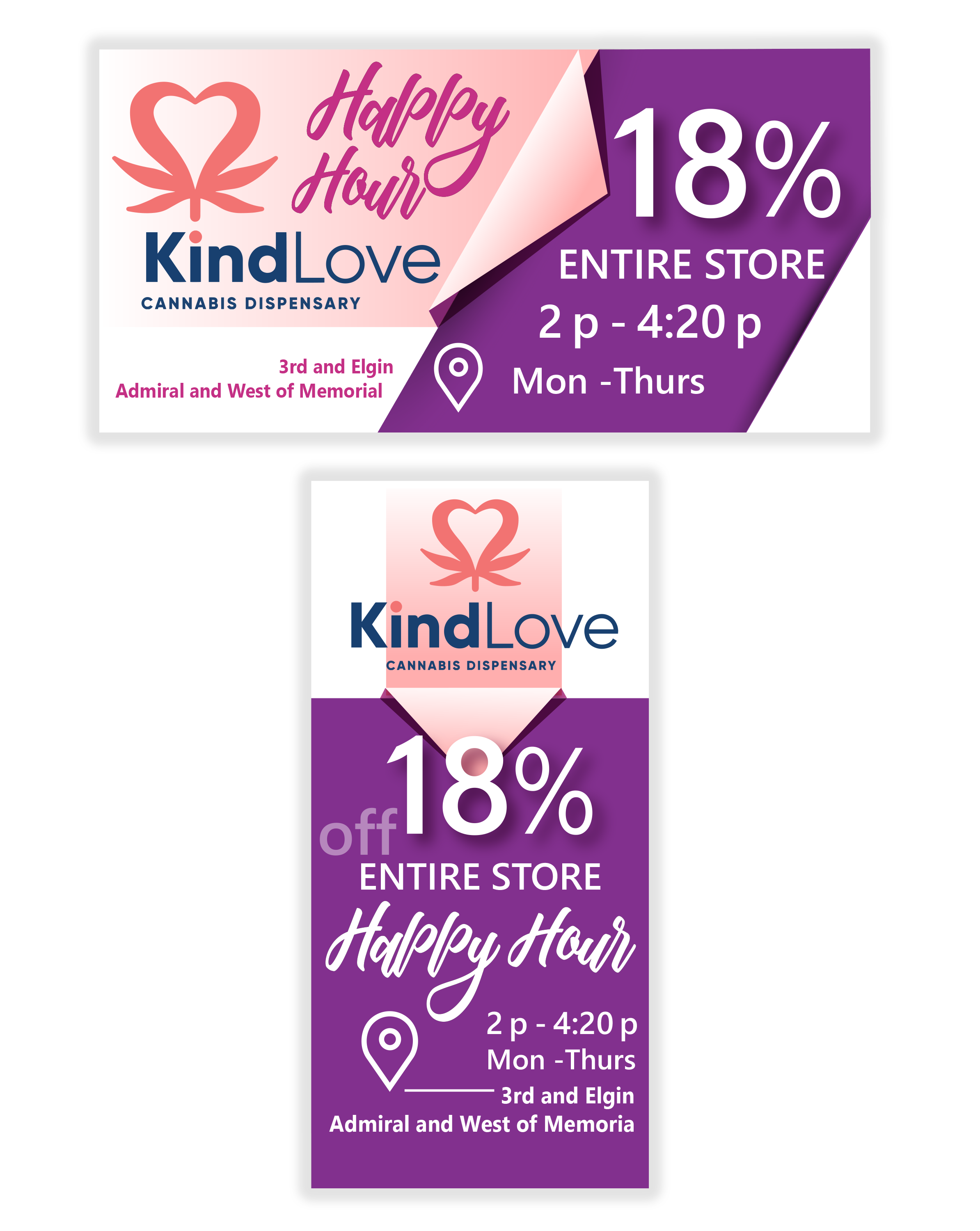 Billboard Design by Alla Glyanez for Kind Love | Design #26140149