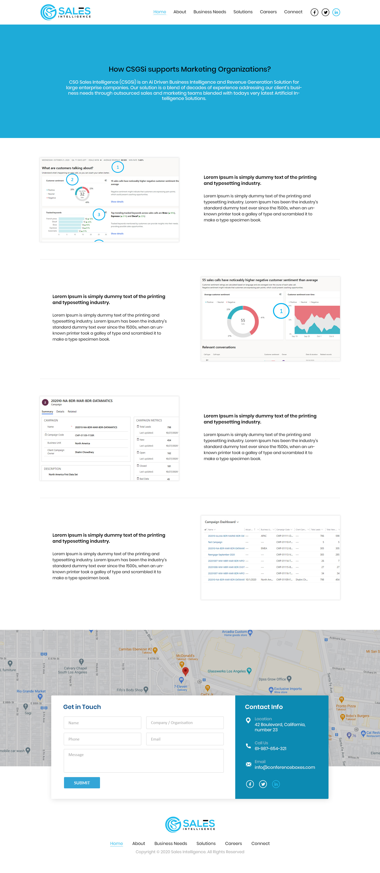 Web Design by Ved Web Services for Sales Intel | Design #26127003