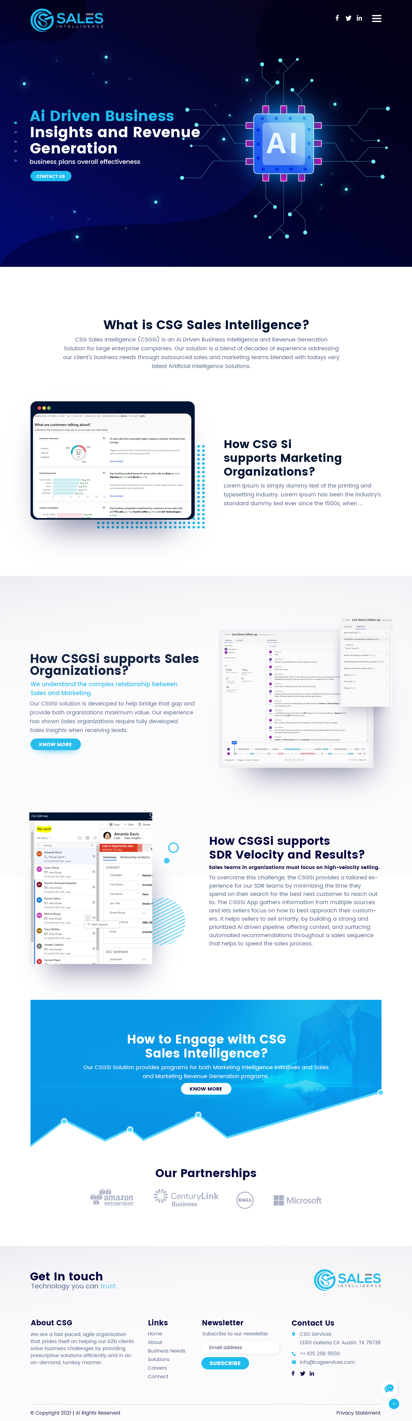 Web Design by nzdesigners for Sales Intel | Design #26118243