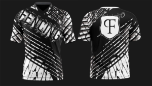 Fencing T-Shirt design and Logo implementation | T-shirt Design by Yafi Mridha