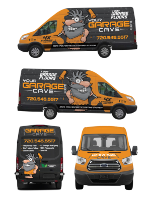 Design de Covering de Véhicule par Deziners Zone pour Garage Cave Colorado | Design : #26115859