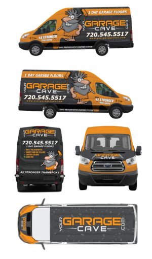 Design de Covering de Véhicule par Deziners Zone pour Garage Cave Colorado | Design : #26127005