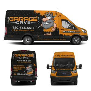 Design de Covering de Véhicule par Yoga Tri pour Garage Cave Colorado | Design : #26113402