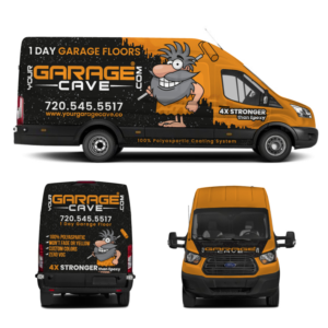 Design de Covering de Véhicule par Yoga Tri pour Garage Cave Colorado | Design : #26119459