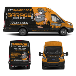 Design de Covering de Véhicule par Yoga Tri pour Garage Cave Colorado | Design : #26119482