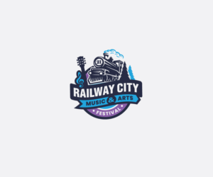 Railway City Music and Arts Festival | Logo Design by Ena
