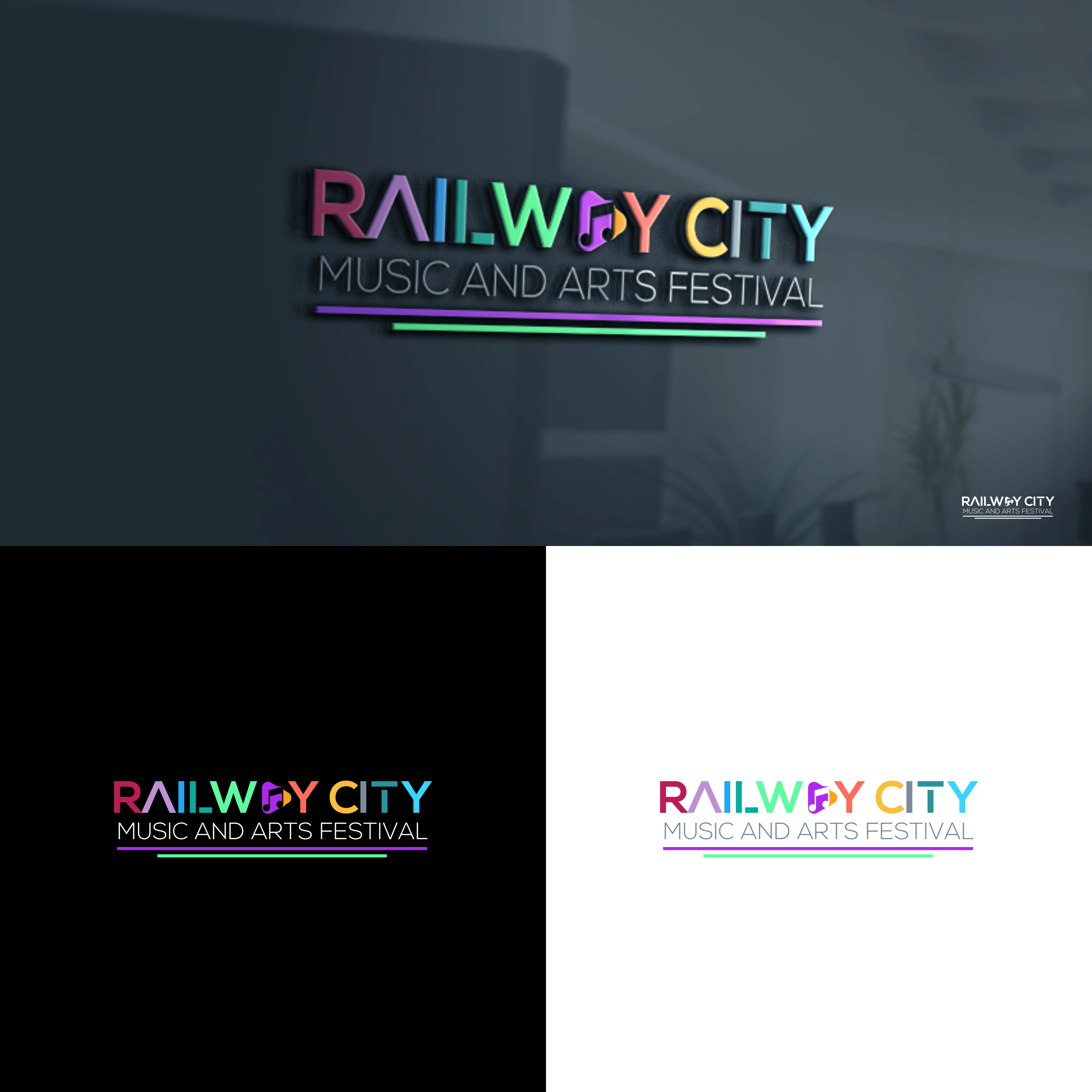 Logo Design by Gambar Drips for Railway City Brewing Company | Design #26129065