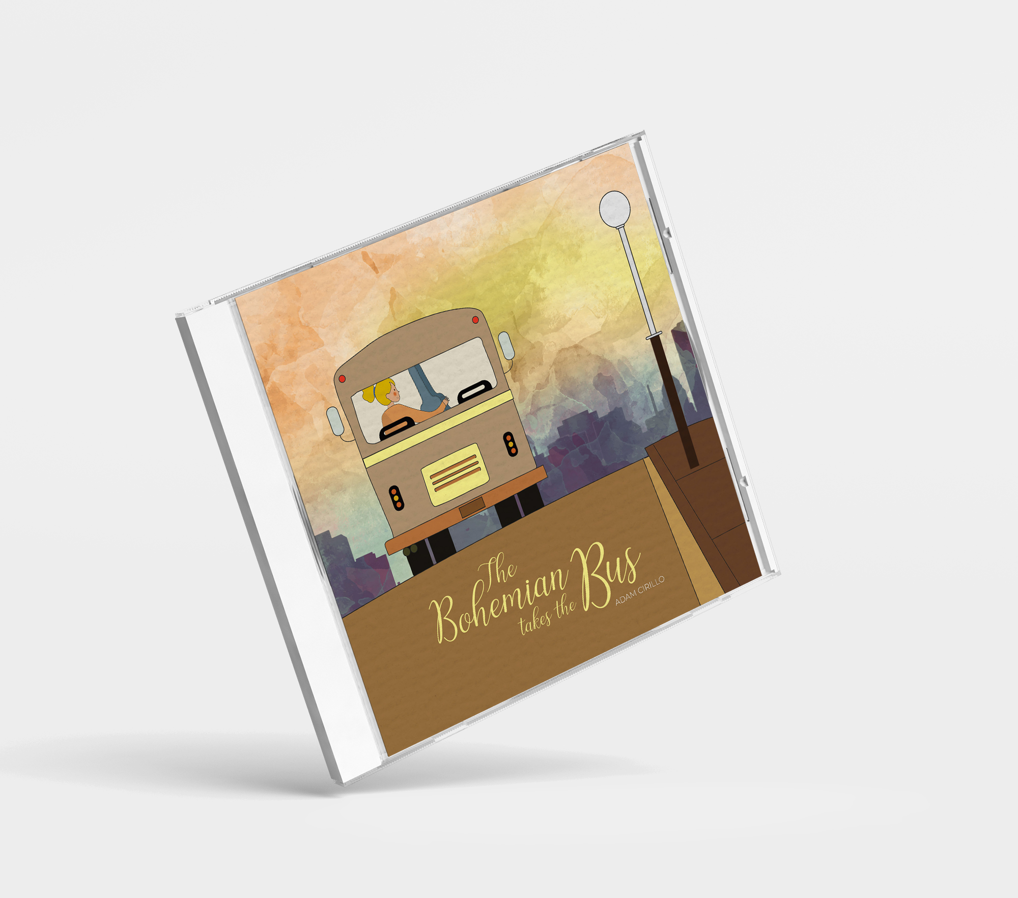 CD-Cover-Design von Sarina.dsg für ADAM CIRILLO | Design #26112580