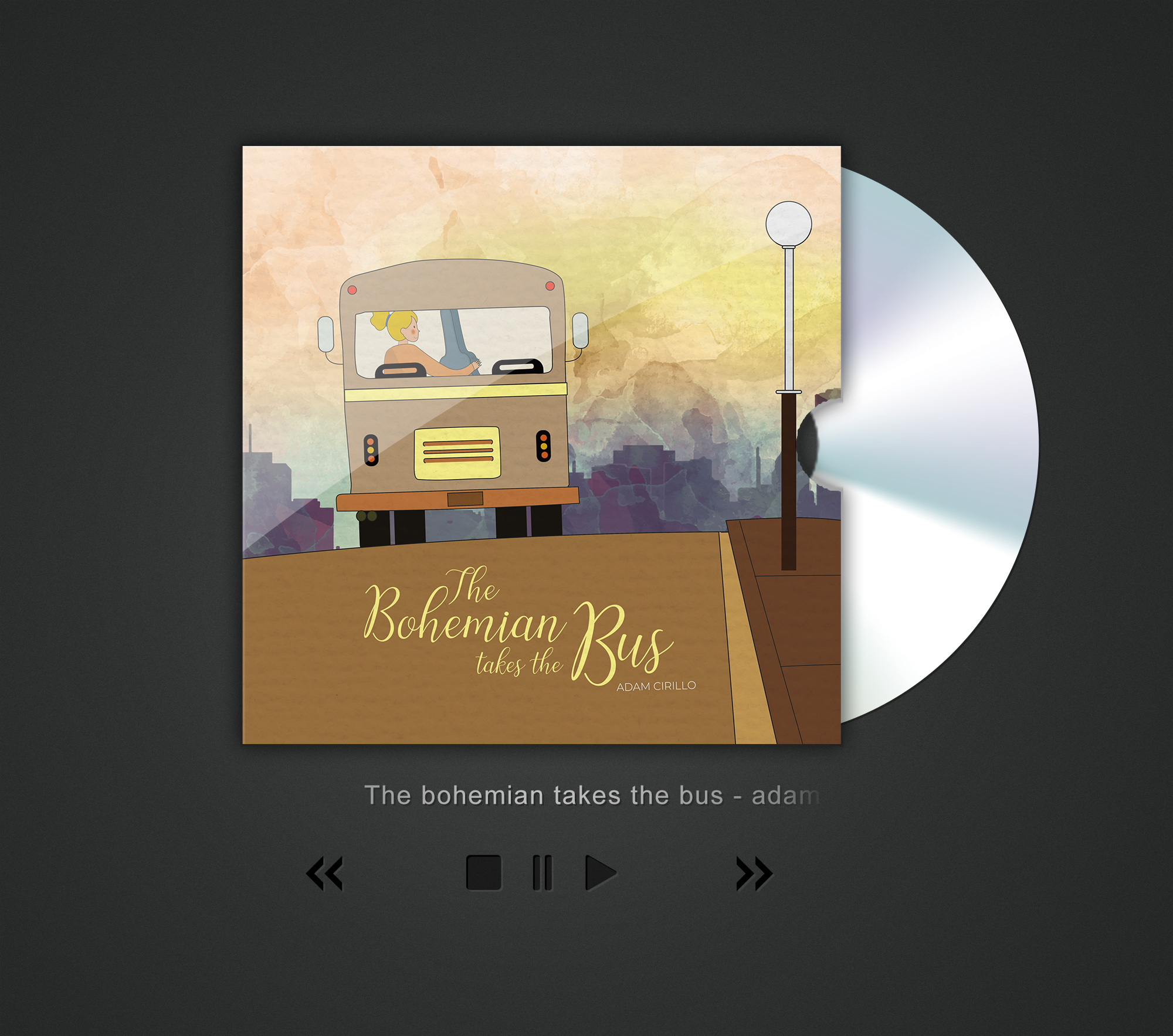 CD Cover Design by Sarina.dsg for ADAM CIRILLO | Design #26112581